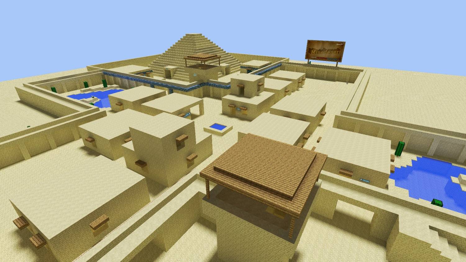 Карта ctf_minedesert_rc